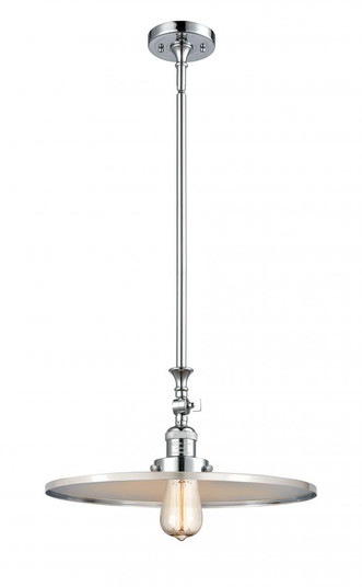 Appalachian - 1 Light - 16 inch - Polished Chrome - Stem Hung - Adjustable Mini Pendant (3442|206-PC-MFR-PC-16-LED)