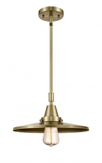 Appalachian - 1 Light - 12 inch - Antique Brass - Mini Pendant (3442|447-1S-AB-MFR-AB-12)