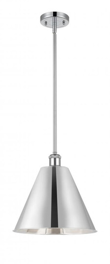 Berkshire - 1 Light - 12 inch - Polished Chrome - Pendant (3442|516-1S-PC-MBC-12-PC-LED)
