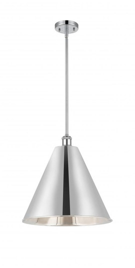 Berkshire - 1 Light - 16 inch - Polished Chrome - Pendant (3442|516-1S-PC-MBC-16-PC)
