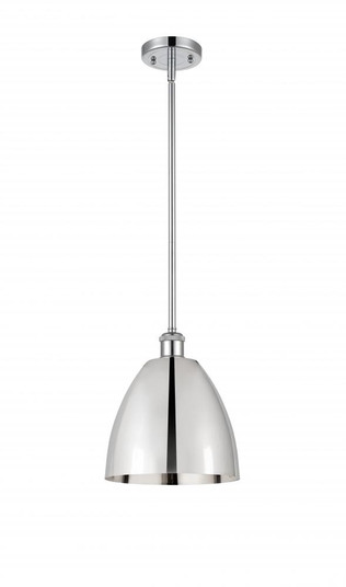 Bristol - 1 Light - 9 inch - Polished Chrome - Pendant (3442|516-1S-PC-MBD-9-PC)
