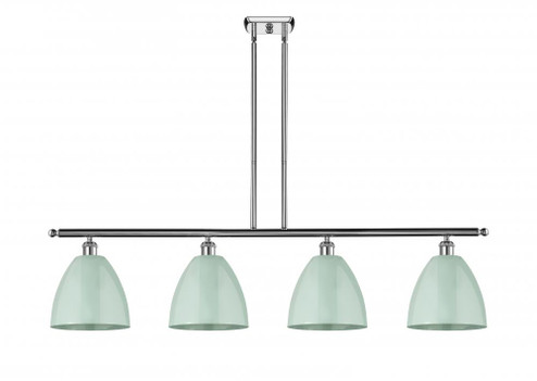 Plymouth - 4 Light - 48 inch - Polished Chrome - Stem hung - Island Light (3442|516-4I-PC-MBD-9-SF)