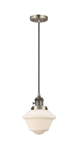 Oxford - 1 Light - 7 inch - Antique Brass - Cord hung - Mini Pendant (3442|201CSW-AB-G531)