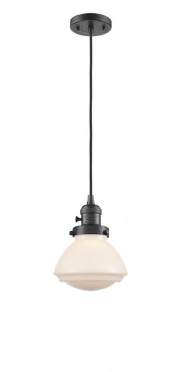 Olean - 1 Light - 7 inch - Oil Rubbed Bronze - Cord hung - Mini Pendant (3442|201CSW-OB-G321)