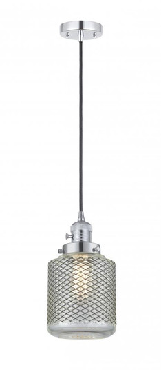 Stanton - 1 Light - 6 inch - Polished Chrome - Cord hung - Mini Pendant (3442|201CSW-PC-G262)