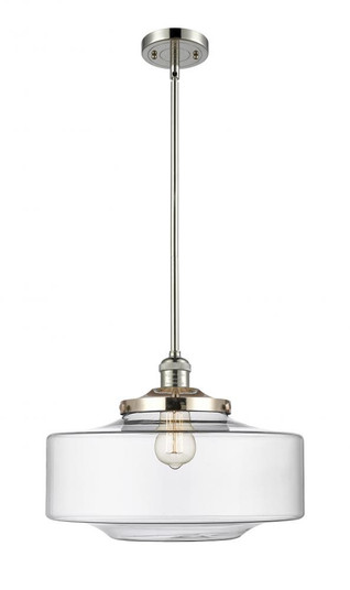 Bridgeton - 1 Light - 16 inch - Polished Nickel - Stem Hung - Mini Pendant (3442|201S-PN-G692-16)