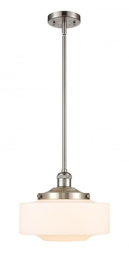 Bridgeton - 1 Light - 12 inch - Brushed Satin Nickel - Stem Hung - Mini Pendant (3442|201S-SN-G691-12-LED)