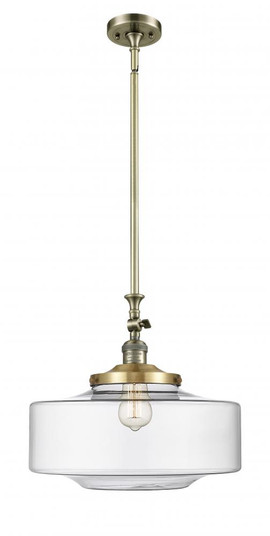 Bridgeton - 1 Light - 16 inch - Antique Brass - Stem Hung - Mini Pendant (3442|206-AB-G692-16)