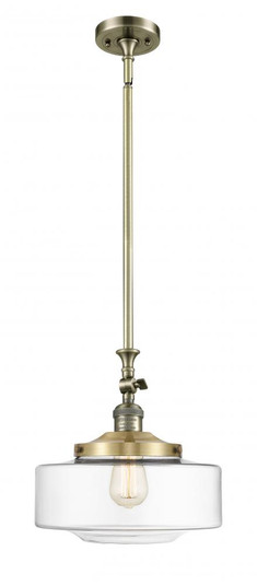 Bridgeton - 1 Light - 12 inch - Antique Brass - Stem Hung - Mini Pendant (3442|206-AB-G692-12-LED)