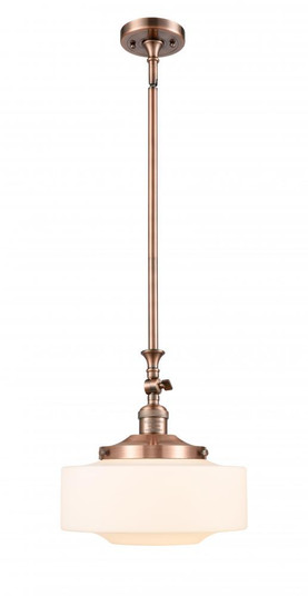 Bridgeton - 1 Light - 12 inch - Antique Copper - Stem Hung - Adjustable Mini Pendant (3442|206-AC-G691-12)