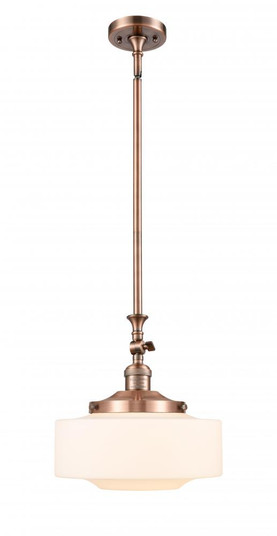 Bridgeton - 1 Light - 12 inch - Antique Copper - Stem Hung - Mini Pendant (3442|206-AC-G691-12-LED)