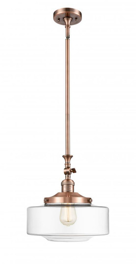 Bridgeton - 1 Light - 12 inch - Antique Copper - Stem Hung - Adjustable Mini Pendant (3442|206-AC-G692-12)