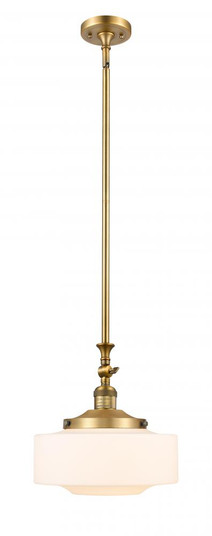 Bridgeton - 1 Light - 12 inch - Brushed Brass - Stem Hung - Mini Pendant (3442|206-BB-G691-12)