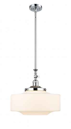 Bridgeton - 1 Light - 16 inch - Polished Chrome - Stem Hung - Adjustable Mini Pendant (3442|206-PC-G691-16-LED)