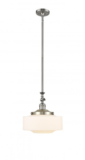 Bridgeton - 1 Light - 12 inch - Brushed Satin Nickel - Stem Hung - Adjustable Mini Pendant (3442|206-SN-G691-12)