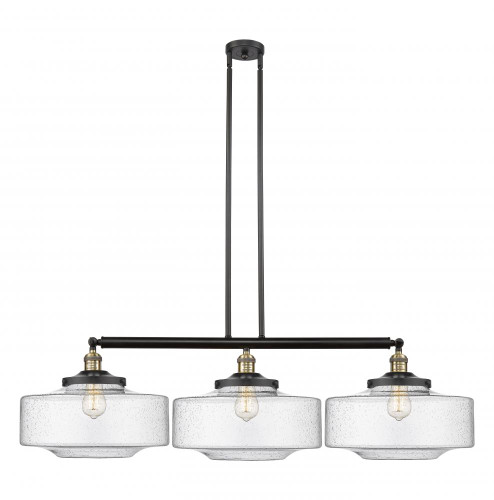 Bridgeton - 3 Light - 50 inch - Black Antique Brass - Stem Hung - Adjustable Island Light (3442|213-BAB-G694-16-LED)
