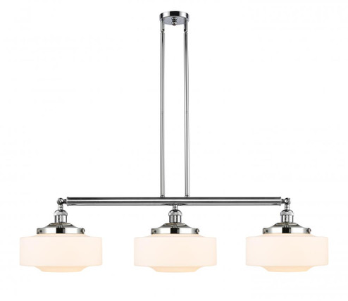 Bridgeton - 3 Light - 44 inch - Polished Chrome - Stem Hung - Adjustable Island Light (3442|213-PC-G691-12)