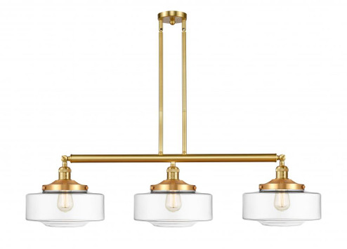 Bridgeton - 3 Light - 44 inch - Satin Gold - Stem Hung - Adjustable Island Light (3442|213-SG-G692-12)