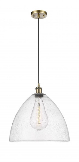 Bristol - 1 Light - 16 inch - Antique Brass - Cord hung - Pendant (3442|516-1P-AB-GBD-164)
