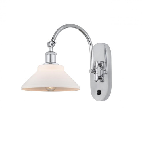Orwell - 1 Light - 8 inch - Polished Chrome - Adjustable Swing Arm (3442|518-1W-PC-G131-LED)