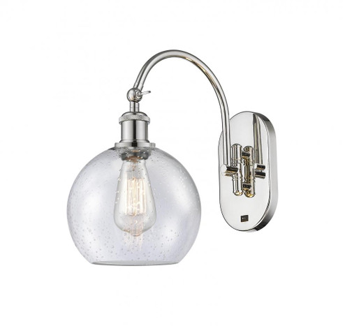 Athens - 1 Light - 8 inch - Polished Nickel - Adjustable Swing Arm (3442|518-1W-PN-G124-8)