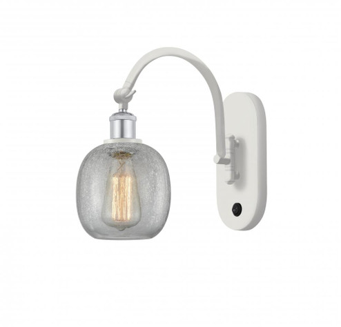 Belfast - 1 Light - 6 inch - White Polished Chrome - Adjustable Swing Arm (3442|518-1W-WPC-G105-LED)