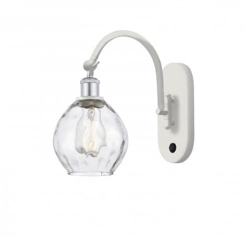 Waverly - 1 Light - 6 inch - White Polished Chrome - Adjustable Swing Arm (3442|518-1W-WPC-G362)