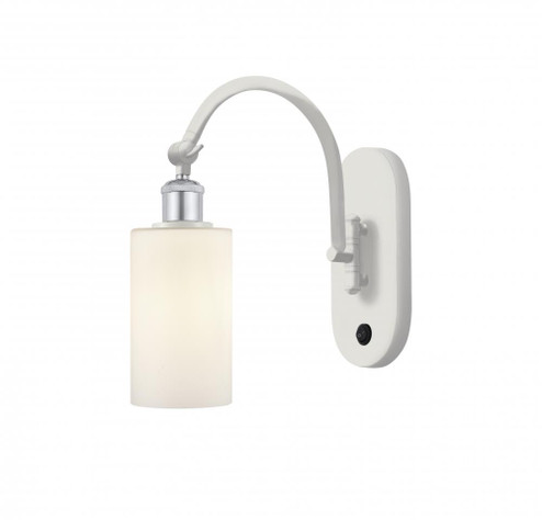 Clymer - 1 Light - 4 inch - White Polished Chrome - Adjustable Swing Arm (3442|518-1W-WPC-G801-LED)
