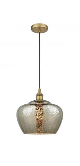 Fenton - 1 Light - 11 inch - Brushed Brass - Cord hung - Mini Pendant (3442|616-1P-BB-G96-L-LED)