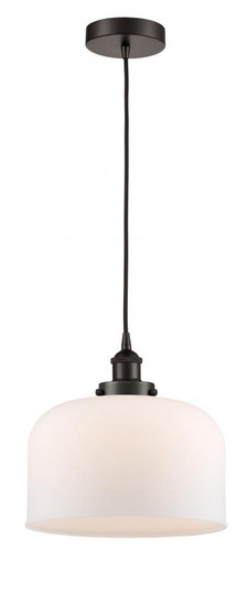 Bell - 1 Light - 12 inch - Oil Rubbed Bronze - Cord hung - Mini Pendant (3442|616-1PH-OB-G71-L)