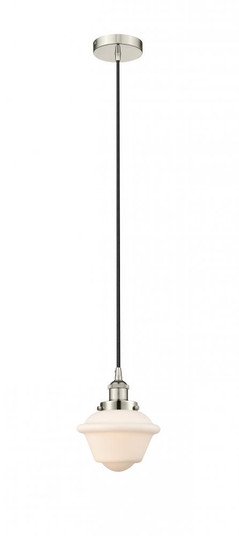 Oxford - 1 Light - 7 inch - Polished Nickel - Cord hung - Mini Pendant (3442|616-1PH-PN-G531)