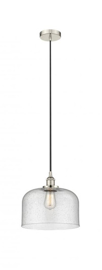 Bell - 1 Light - 12 inch - Polished Nickel - Cord hung - Mini Pendant (3442|616-1PH-PN-G74-L-LED)