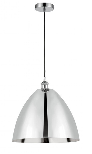 Bristol - 1 Light - 16 inch - Polished Chrome - Cord hung - Mini Pendant (3442|616-1P-PC-MBD-16-PC-LED)