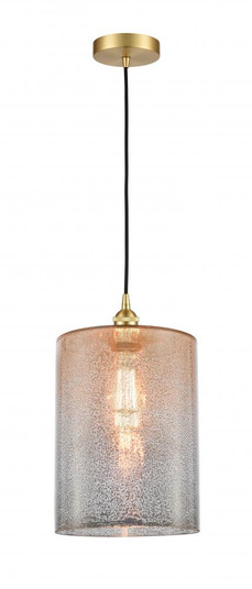Cobbleskill - 1 Light - 9 inch - Satin Gold - Cord hung - Mini Pendant (3442|616-1P-SG-G116-L)