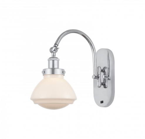 Olean - 1 Light - 7 inch - Polished Chrome - Sconce (3442|918-1W-PC-G321)