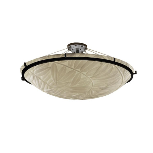 48'' LED Semi-Flush Bowl w/ Ring (254|PNA-9687-35-BMBO-DBRZ-LED6-6000)