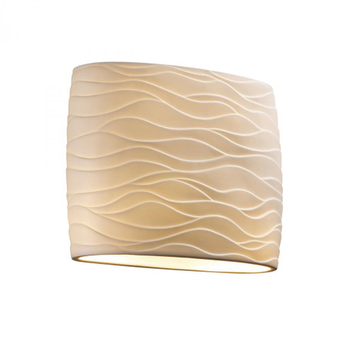 ADA Wide Oval Wall Sconce-LED (254|PNA-8855-WAVE-LED2-2000)