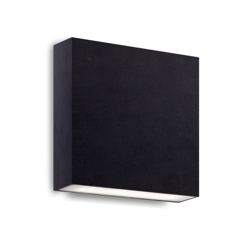 Mica 6-in Black LED All terior Wall (461|AT67006-BK)