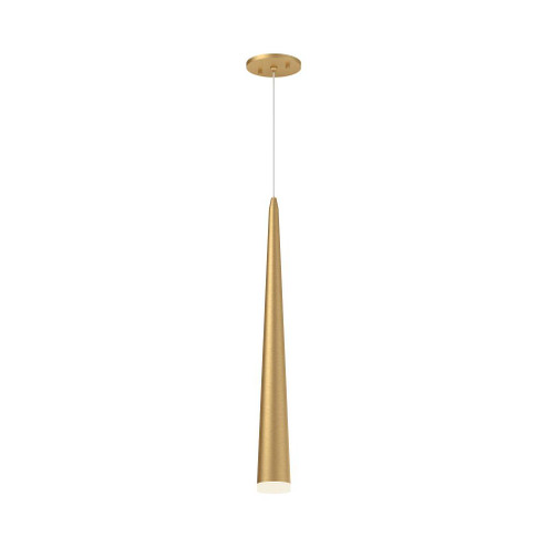 Mina 24-in Brushed Gold LED Pendant (461|401215BG-LED)