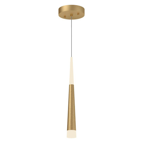 Ultra 2-in Brushed Gold Dimmable LED Pendant (461|402501BG-LED)