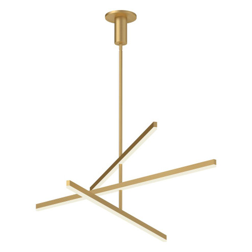 Vega 56-in Brushed Gold LED Chandeliers (461|CH10356-BG)