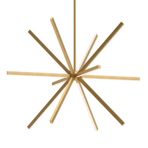 Sirius 56-in Brushed Gold LED Chandeliers (461|CH14356-BG)
