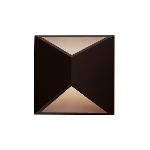 Indio 7-in Bronze LED Exterior Wall Sconce (461|EW60307-BZ)