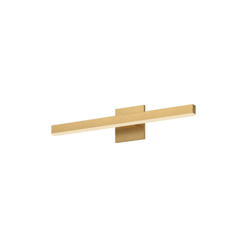 Vega 23-in Brushed Gold Damp-Rated Dimmable LED Vanity Light (461|VL10323-BG)