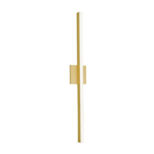 Vega 36-in Brushed Gold LED Wall Sconce (461|WS10336-BG)