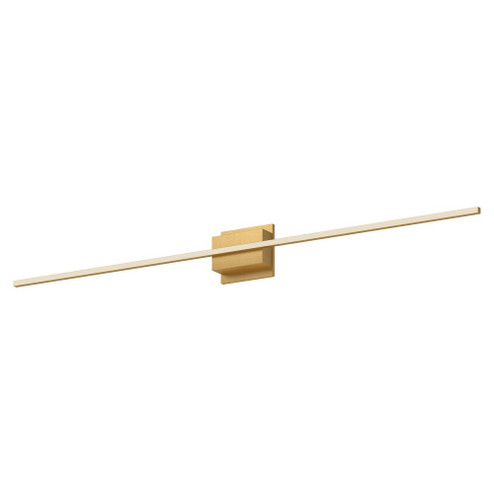 Vega Minor 48-in Brushed Gold LED Wall Sconce (461|WS18248-BG)