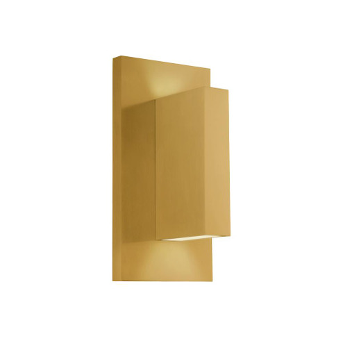 Vista 9-in Brushed Gold Dimmable LED Wall Sconce (461|WS22109-BG)