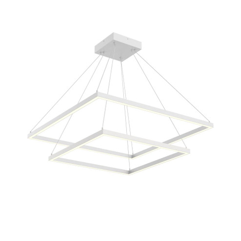 Piazza 32-in White LED Chandeliers (461|CH88232-WH)