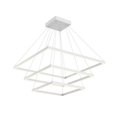 Piazza 32-in White LED Chandeliers (461|CH88332-WH)