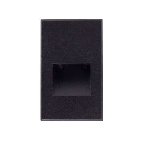 Sonic 5-in Black Dimmable LED Outdoor Low Voltage Wall/Step Lights (461|ER3005-BK-12V)